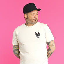 Lade das Bild in den Galerie-Viewer, doberman dobhead tshirt beige
