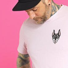 Charger l&#39;image dans la galerie, doberman t-shirt rose
