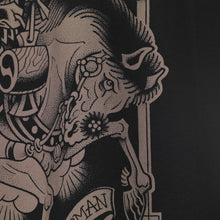 Charger l&#39;image dans la galerie, doberman tee samourai noir
