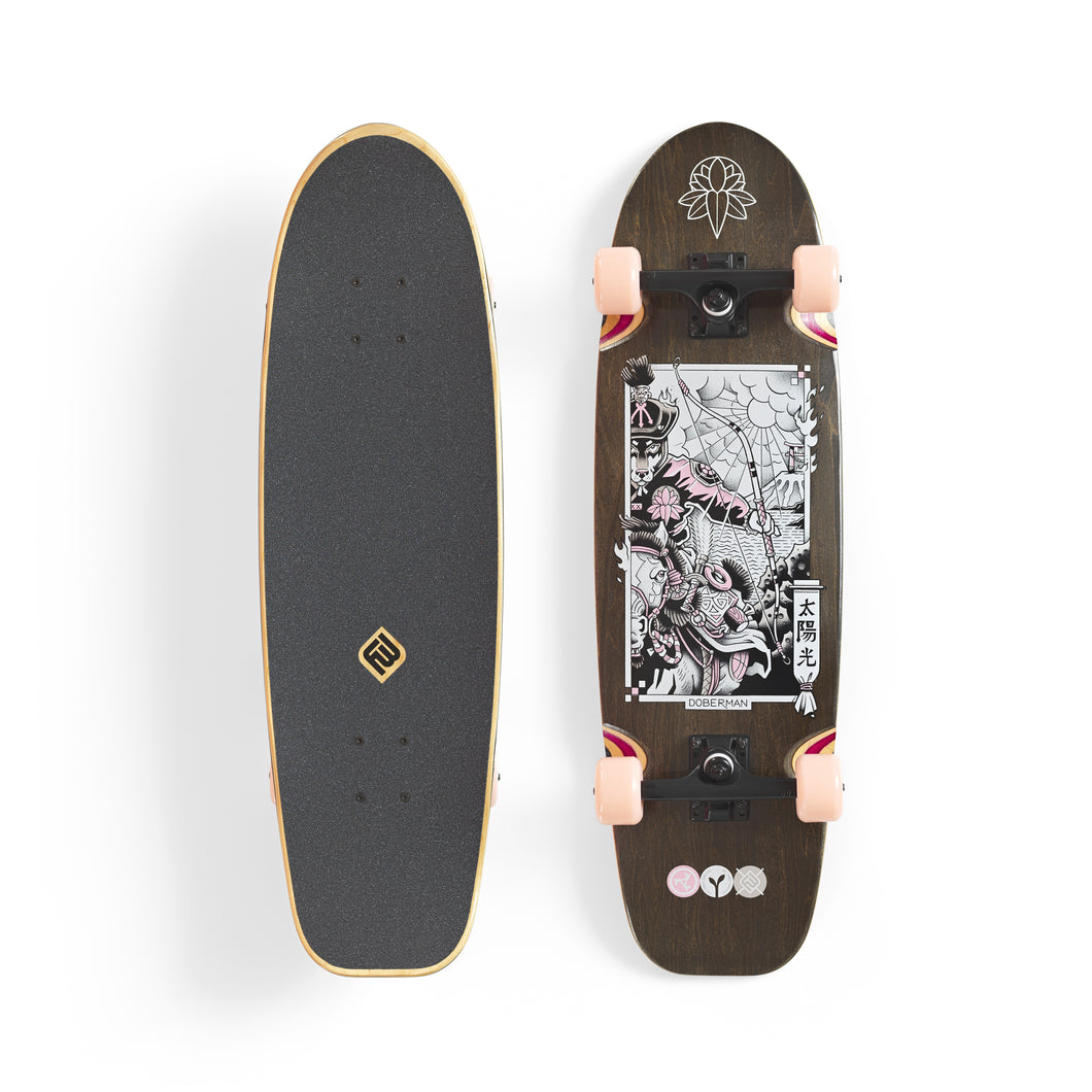 skateboard doberman samurise31