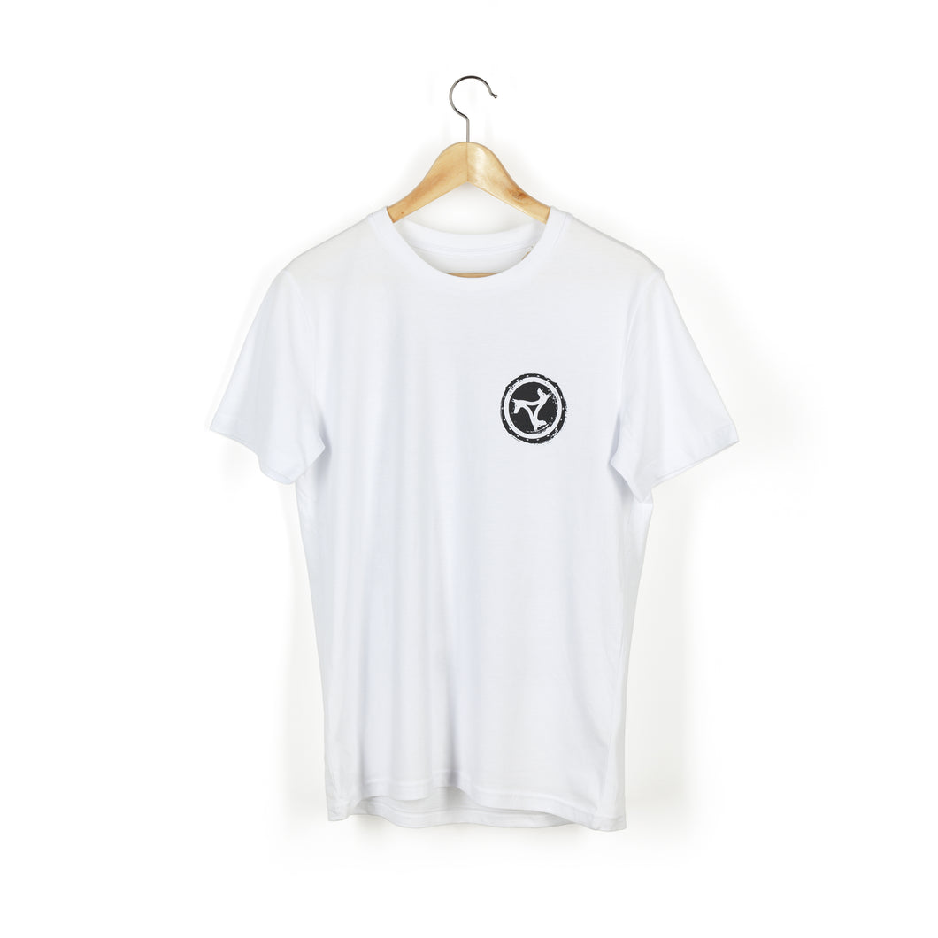 t-shirt doberman blanc