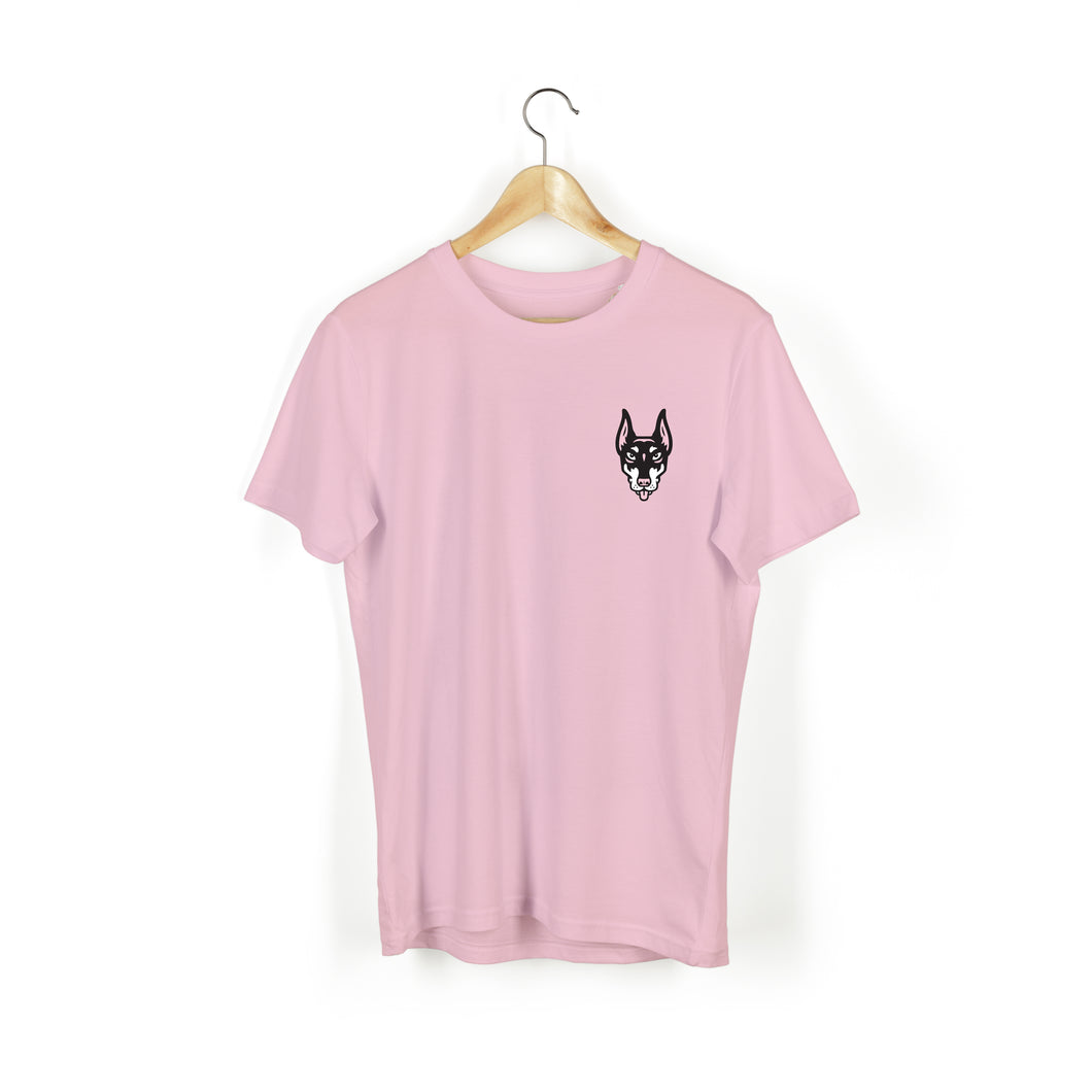t-shirt dobhead doberman rose