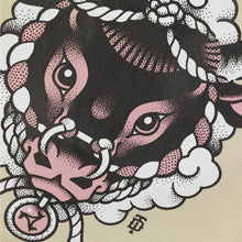 Charger l&#39;image dans la galerie, totebag doberman buffle

